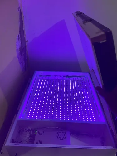 Mesa led uv para serigrafia 
