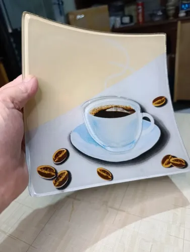 Prato para decorar seu cantinho do café