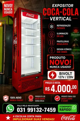 Freezer Expositor imbera coca cola