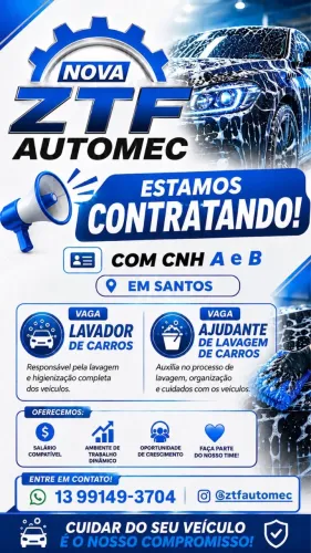 LAVADOR DE AUTOMÓVEIS