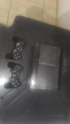PS3 tudo funcionando certinho + 2 Controles + Jogos