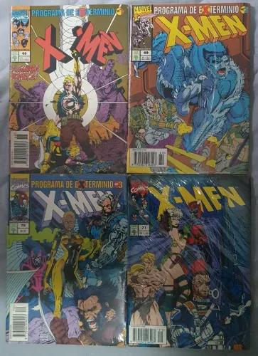 Hqs X Men 90's Saga Programa de Extermínio n 68 a 71