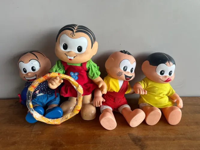 Bonecos Turma da Mônica