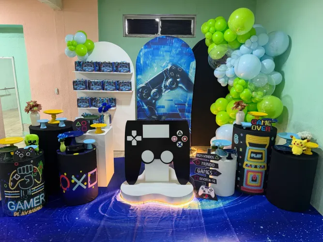game vídeo game decoração