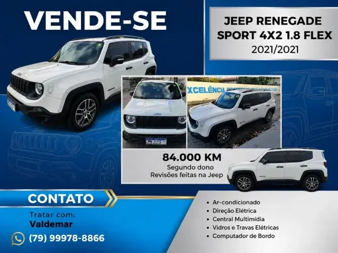 Jeep Renegade Sport 1.8 4X2 Flex 16V Aut. 2021