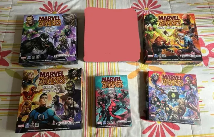 Expansões Zombicide Marvel Kickstarter