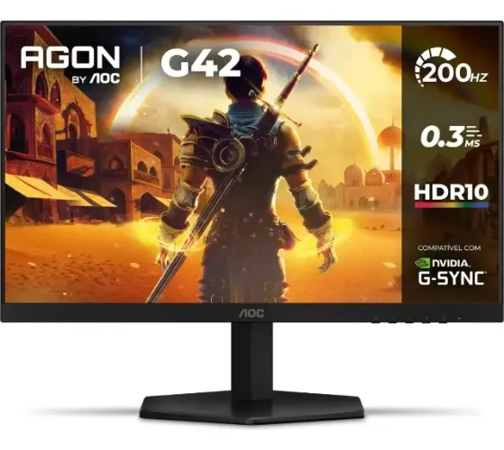 Monitor Gamer AOC AGON 24" 200Hz 0,3ms IPS NVIDIA G-Sync
