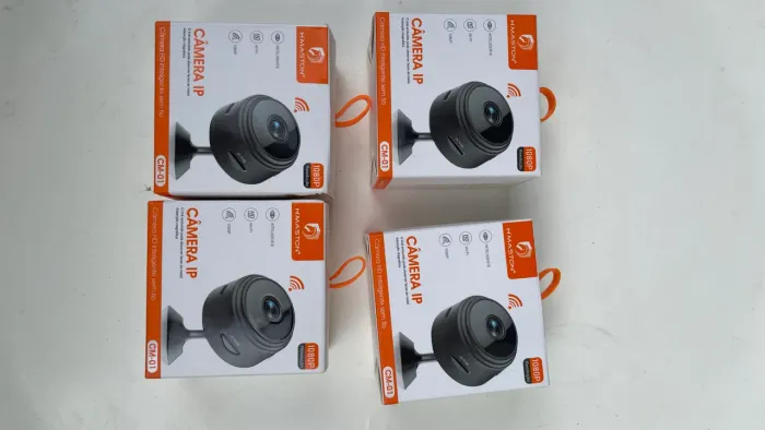 Câmera Mini Ip Hmaston Inteligente C/ Imã Embutida Cm-01