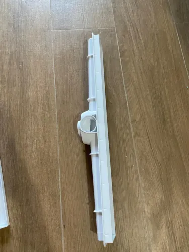 Ralo Linear Banheiro 5x50 Oculto Invisível Seca Piso Premium