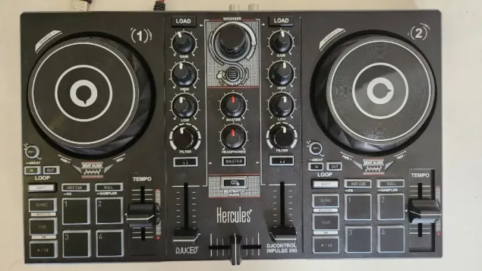 Controladora DJ Hercules Inpulse 200 IMPECÁVEL (CDJ, DDJ, Mesa DJ)
