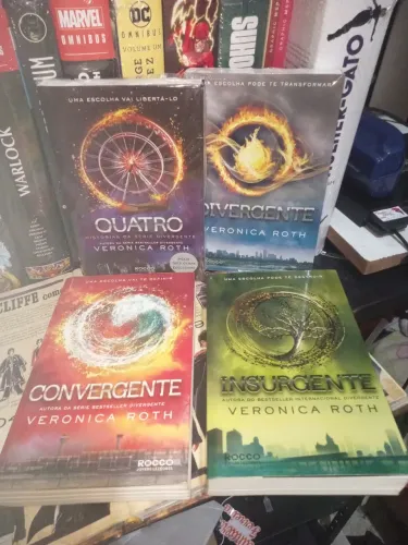 kit divergente, convergente, quatro insurgente