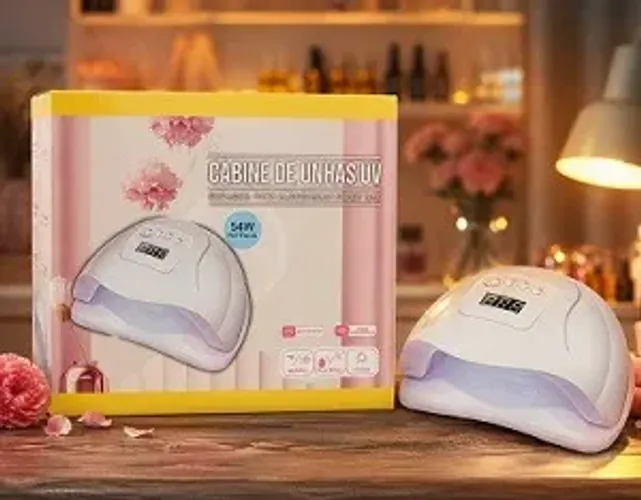 Cabine UV/LED 54W Profissional para Unhas Gel | Nova | Frete Grátis