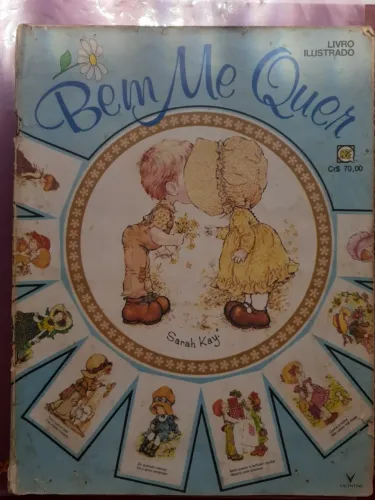 LIVRO ILUSTRADO BEM-ME-QUER SARAH KAY. 1982. 