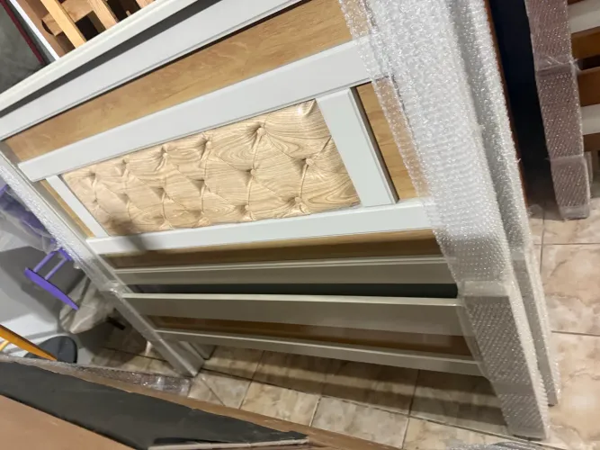 Direto de fabrica cama casal e solteiro em madeira Angelim 