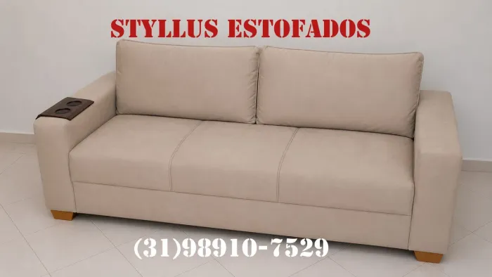 Sofá 3 lugares novo