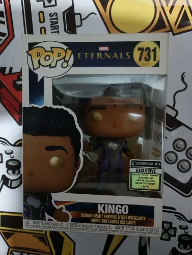 Boneco pop funk Marvel Eternals KINGO N731 faço Olx pay