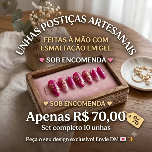 Unha postiça personalizada