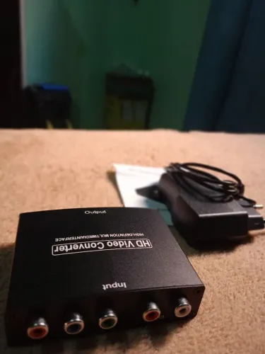 HD Vídeo converter Conversor De Vídeo Componente Para HDMI  PS2/Ps3  Xbox/Xbox 360 