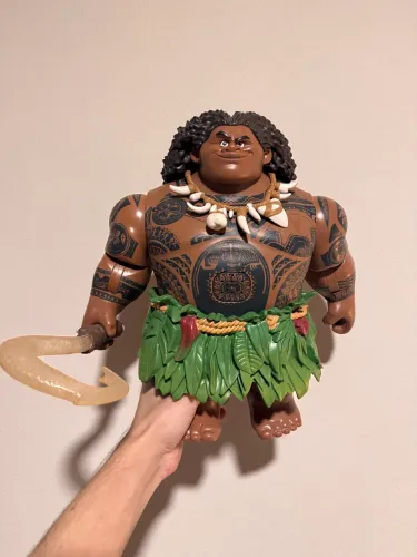 Boneco Maui Moana raro Disney Store 2014