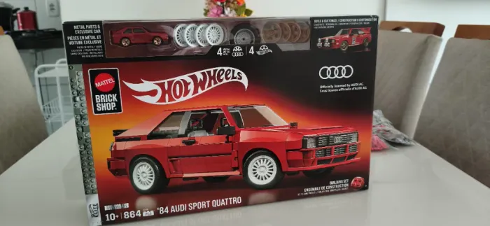 Mattel Brick Shop Mattel Brick Shop Jogo de Construção Elite '84 Audi Sport quattro