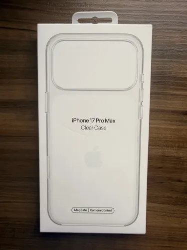 Capa transparente comMagSafe para IPhone 17 Pro Max 