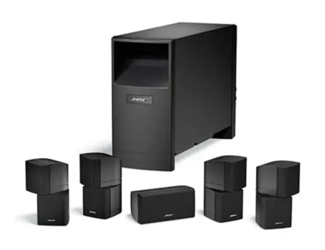 BOSE ACOUSTIMASS 10 SERIES IV O HOME THEATER QUE HUMILHA MUITA CAIXA MODERNA 