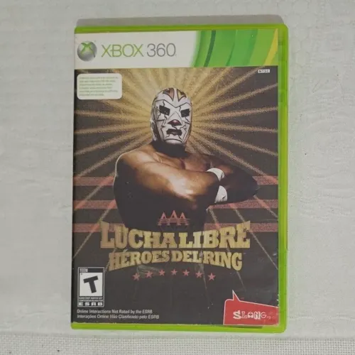 Lucha Libre Héroes Del Ring Xbox 360 - Mídia Física Original -