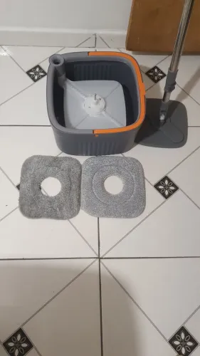 Mop Cubo 360 duas águas 