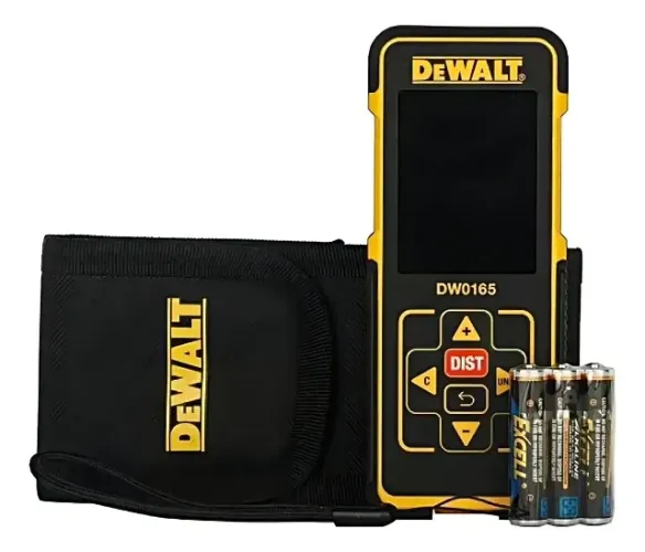 Trena a Laser Dewalt DW0165N Trena com Corpo Emborrachado 50M