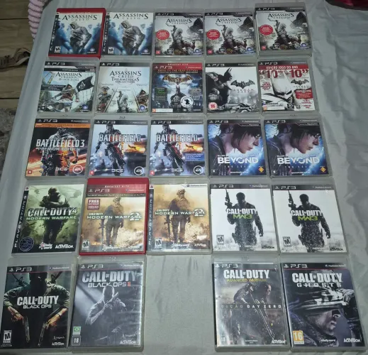 Jogos de ps3 - A PARTIR DE R$35,00
