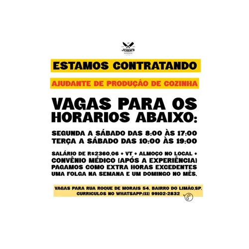 ESTAMOS CONTRATANDO!