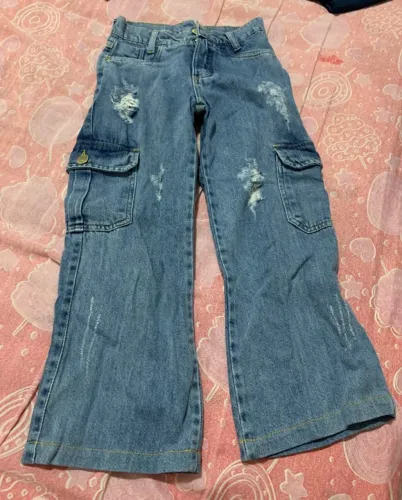 Calça jeans - Tamanho 8 anos 