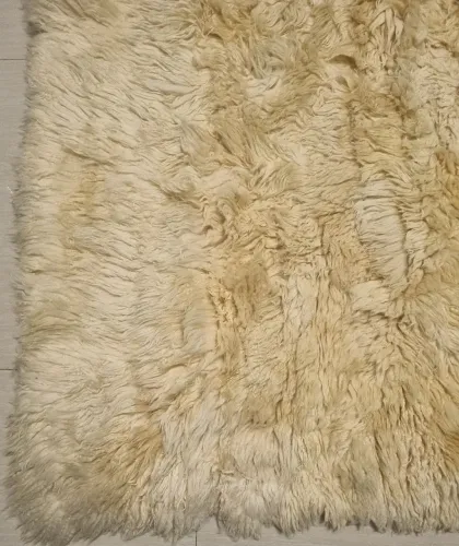 Tapete pele de carneiro original <br>Pele Ovina Legítima Superior