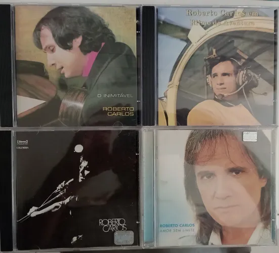 4 CDs + 1 DVD - ROBERTO CARLOS