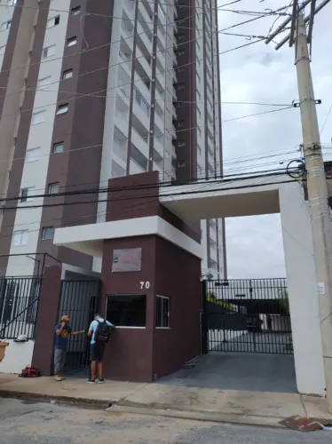 Apartamento novo - JJR Hortência 18º andar suíte, gar. cob, arm. plan, eletrod. e mobília