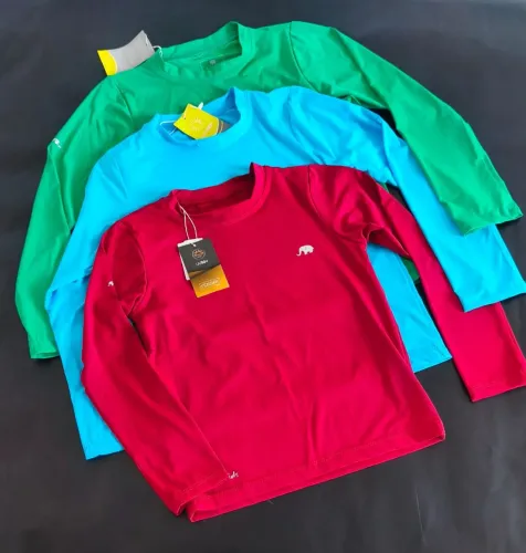 Camisa infantil uv 50 tamanho 6 a 8 anos
