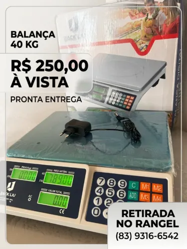 Balança 40kg pronta entrega e retirada no rangel