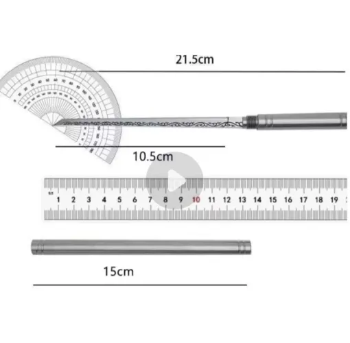 Faca Caneta de Aço Inoxidável - Elegância e Funcionalidade em um Só Produto! ?
