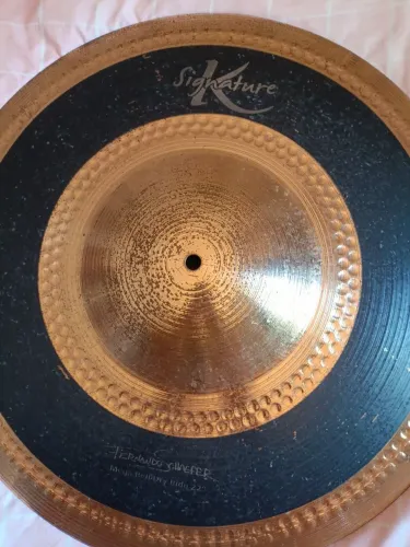 Prato raríssimo Krest 22 pol Bronze B20 Fernando Scheffer Mega Bell Dry