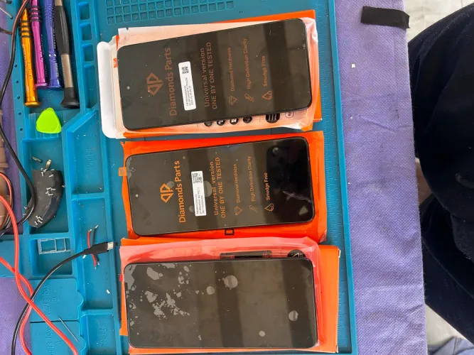 Telas diamonds moto e32 e Samsung m12 é A12
