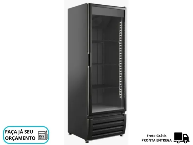 Cervejeira 500L Porta de Vidro Braslar