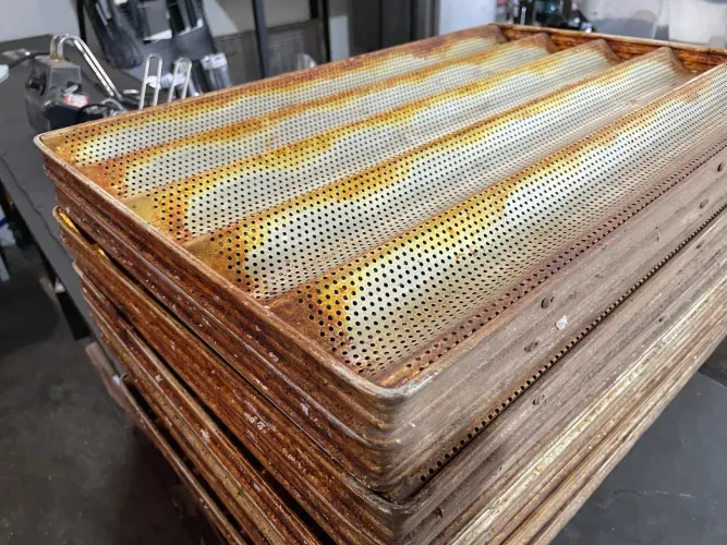 Formas para pão francês 