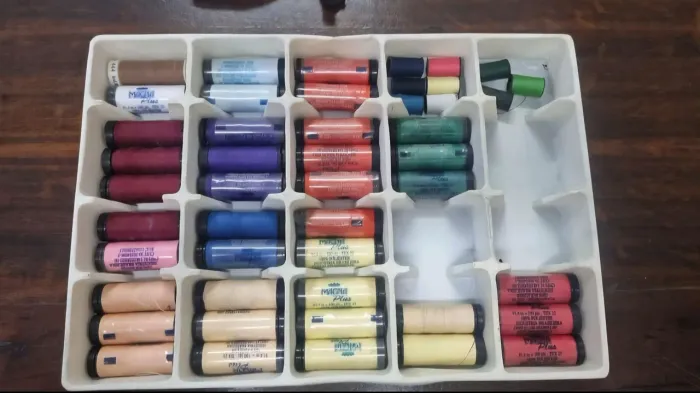 Lote de 38 Retros de Linha de Costura Magna 100 jds