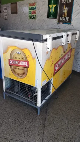 Freezer Horizontal Metalfrio 2 Tampas Schincariol