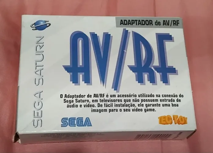 Sega saturn cabo RF TECTOY 400,00!
