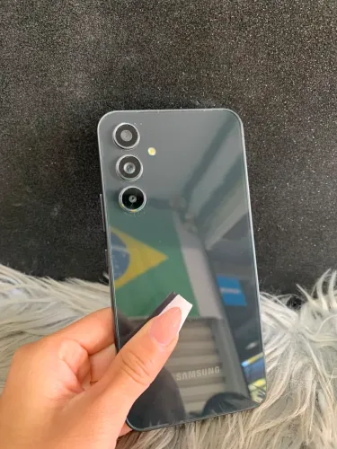 ?*GALAXY A54 5G NFC 8/256GB* ?PRETO ?100% ?R$999,00