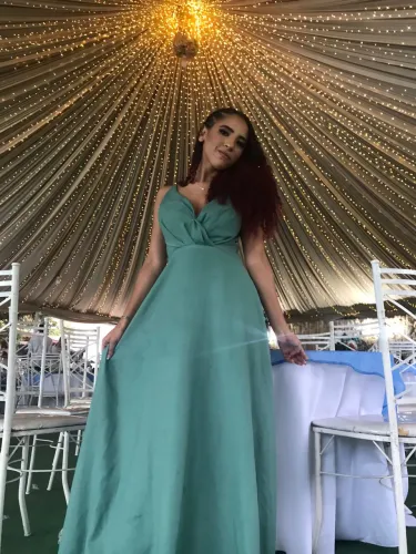 Vestido verde menta - ótimo estado