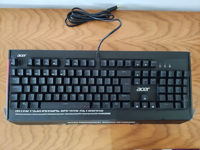Teclado gamer Acer Nitro mechanical gaming keyboard