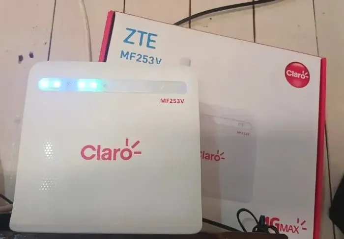 Modem Roteador 3g 4g Zte Mf253v 300mbps Cor Branco Retirar no local.