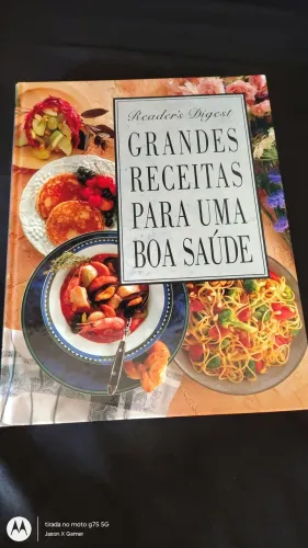 Livro Grandes Receitas Para Uma Boa Saúde